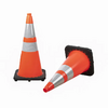 Cone PVC Base Borracha  75cm  3.2 Kgs 