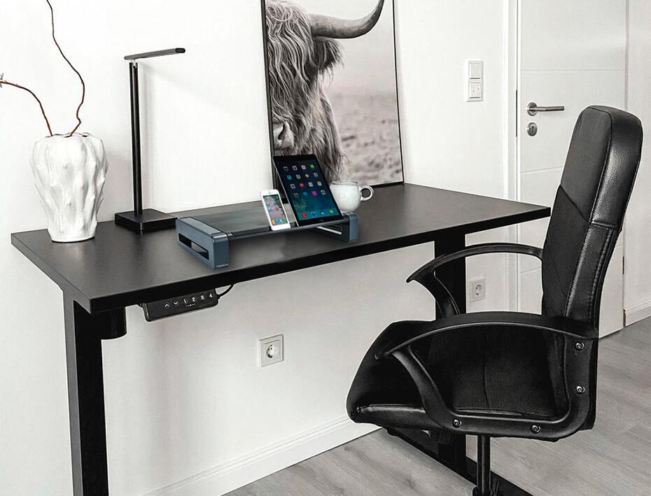 Suporte q-connect deluxe para monitor.