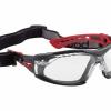 Óculos de Protecção Incolor c/ astes flexiveis Bollé RUSH +