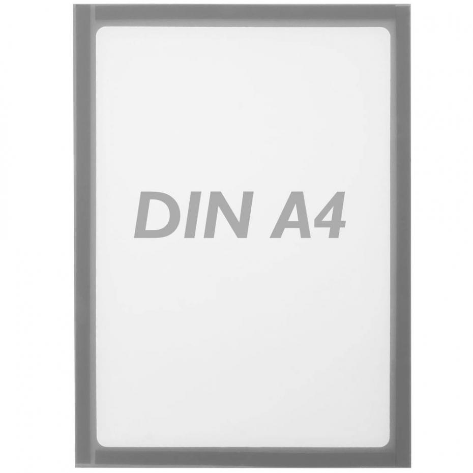 Suporte display de documentos magnético A4 Preto