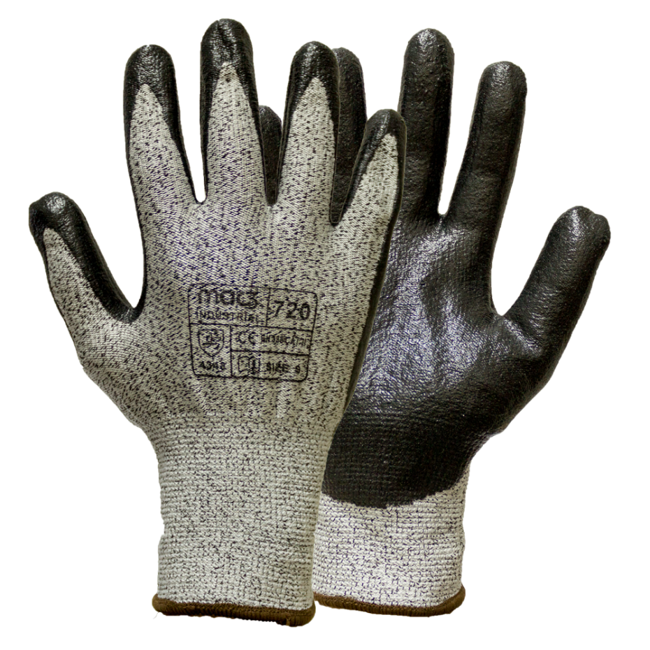 Luva  Industrial  NIT720 Foam Nit.  Cut. 3  Level B  ( Par )
