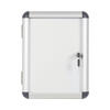Vitrine MASTERVISION Exterior 559x689mm Fundo Magnético Branco (4A4)