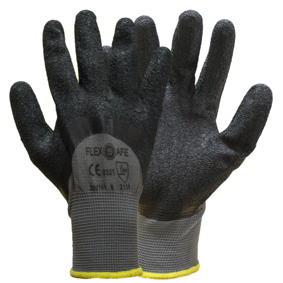 Luva  Industrial Nylon Revestida 3/4 Látex  ( Par )
