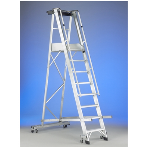 Escadote Industrial Elite Master 4 Rodas