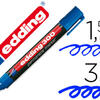 Marcador edding permanente 300 azul ponta redonda 1,5 mm.