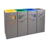 ECOPONTO  Metálico  4 BIN 
