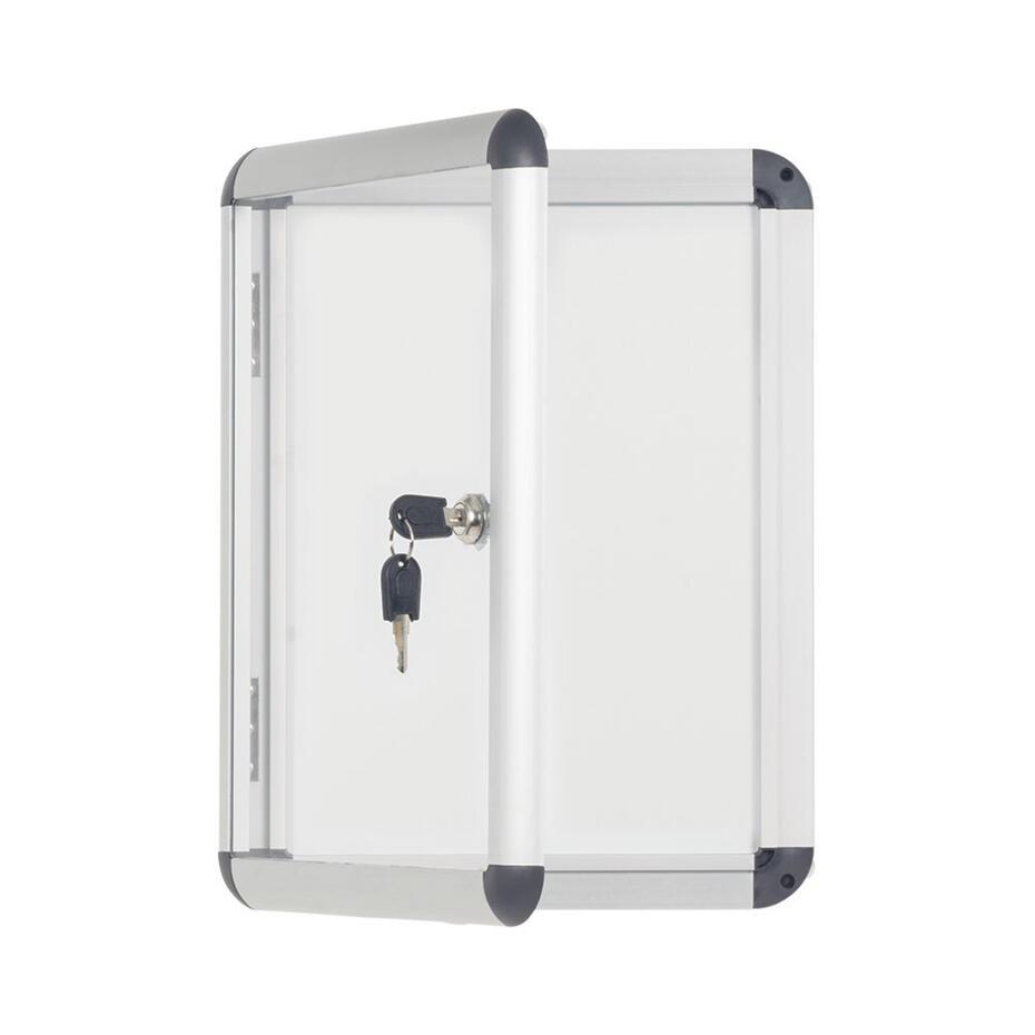 Vitrine MASTERVISION Exterior 559x689mm Fundo Magnético Branco (4A4)