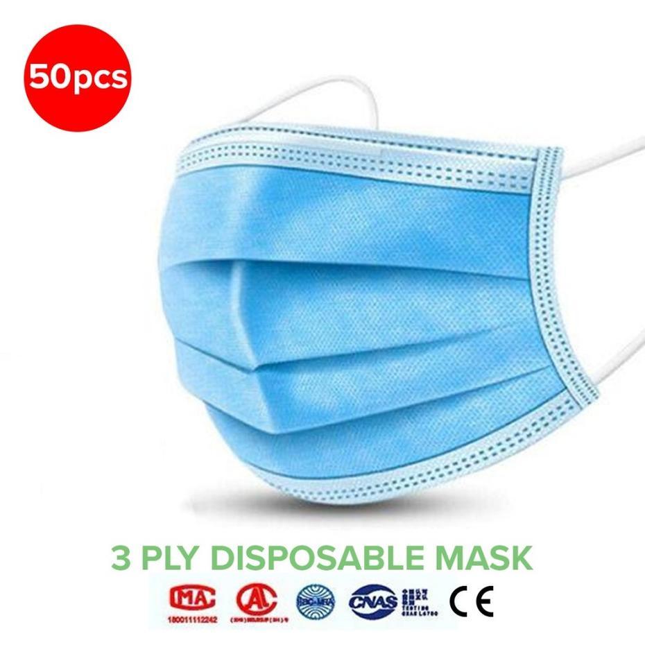 Máscara Higiénica Descartável  CL1_Tipo IIR - Cx 50