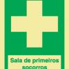Sinal de Sala de primeiros socorros