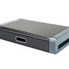 Suporte q-connect deluxe para monitor com gaveta.