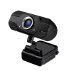 Webcam com resolução 1080p e microfone estéreo integrado. Conexão USB totalmente Plug & Play.