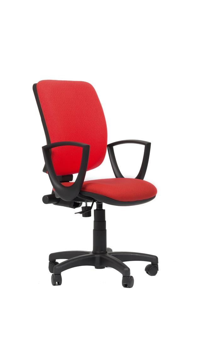 Cadeira  Executivo  Mod.  AVIATOR  c/ rodas + costa alta 