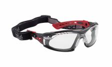 Óculos de Protecção Incolor c/ astes flexiveis Bollé RUSH +