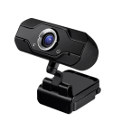 Webcam com resolução 1080p e microfone estéreo integrado. Conexão USB totalmente Plug & Play.